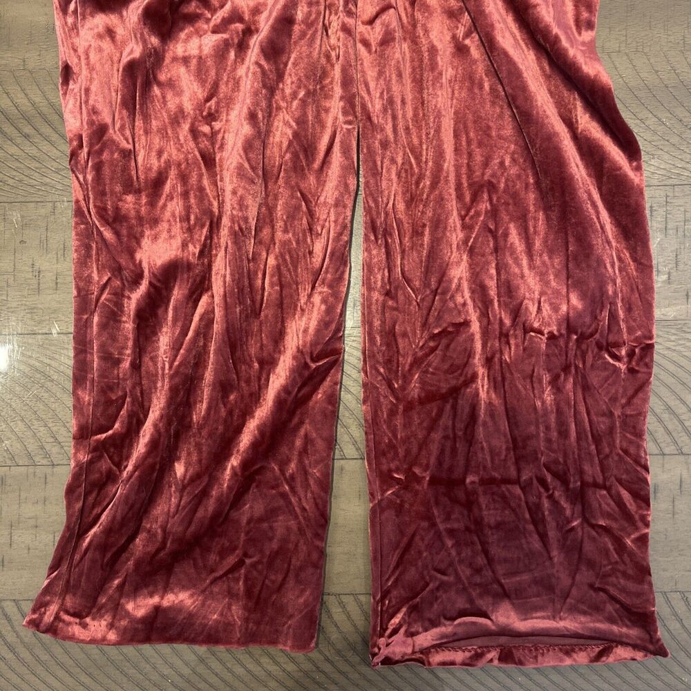 Vintage Womens Velour Leisure suit Holiday Christmas outfit Suit Sz M Deena Cali - Picture 6 of 10